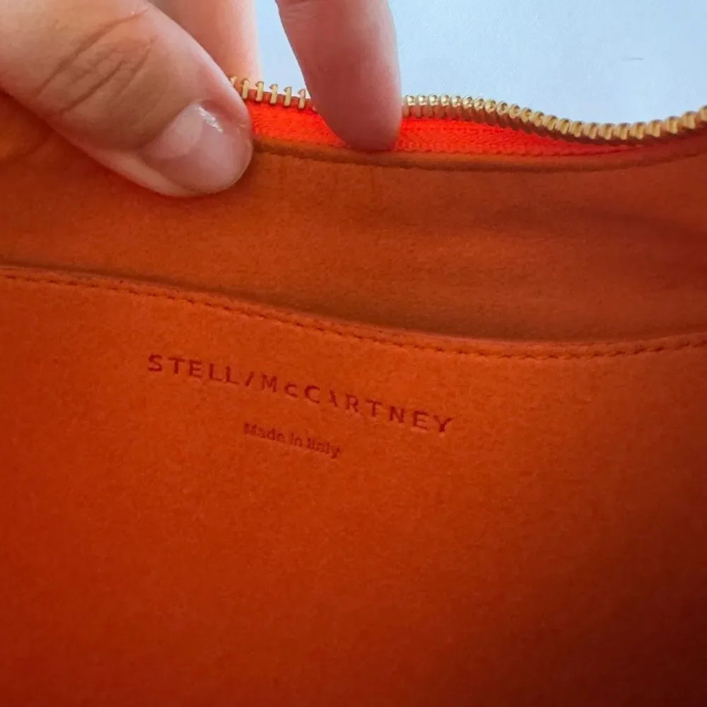 ⭕️ Stella McCartney Logo Shoulder Bag Orange Designer
